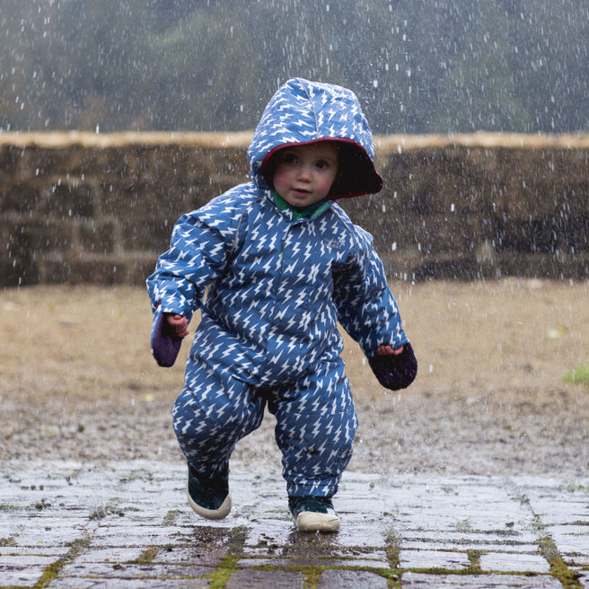 EcoWarm Waterproof Snowsuit Blue